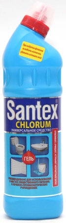 Чистящее средство CHLORUM Santex 750г универсальное гель
